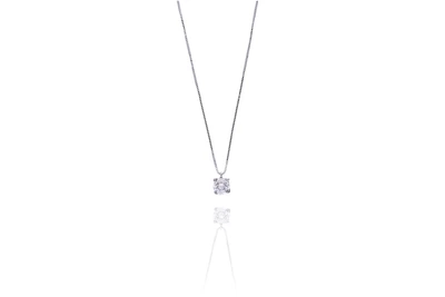 Collana con pendente con diamante - Asta Preziosi Online