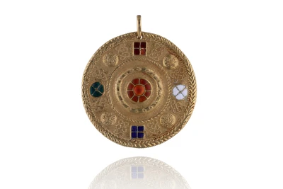 Creperio, ciondolo con smalti - Asta Preziosi Online