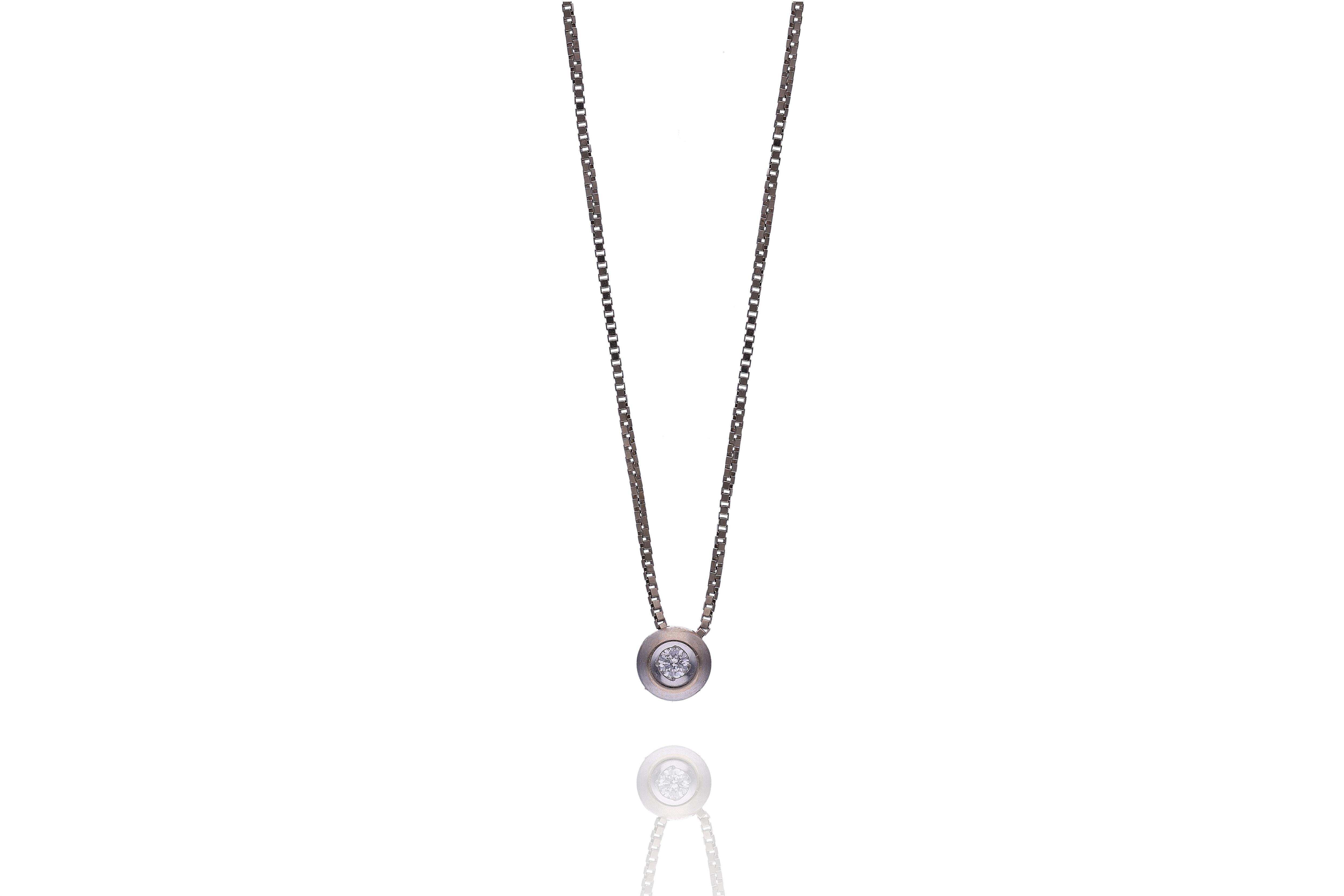 Collana con diamante - Asta Preziosi Online