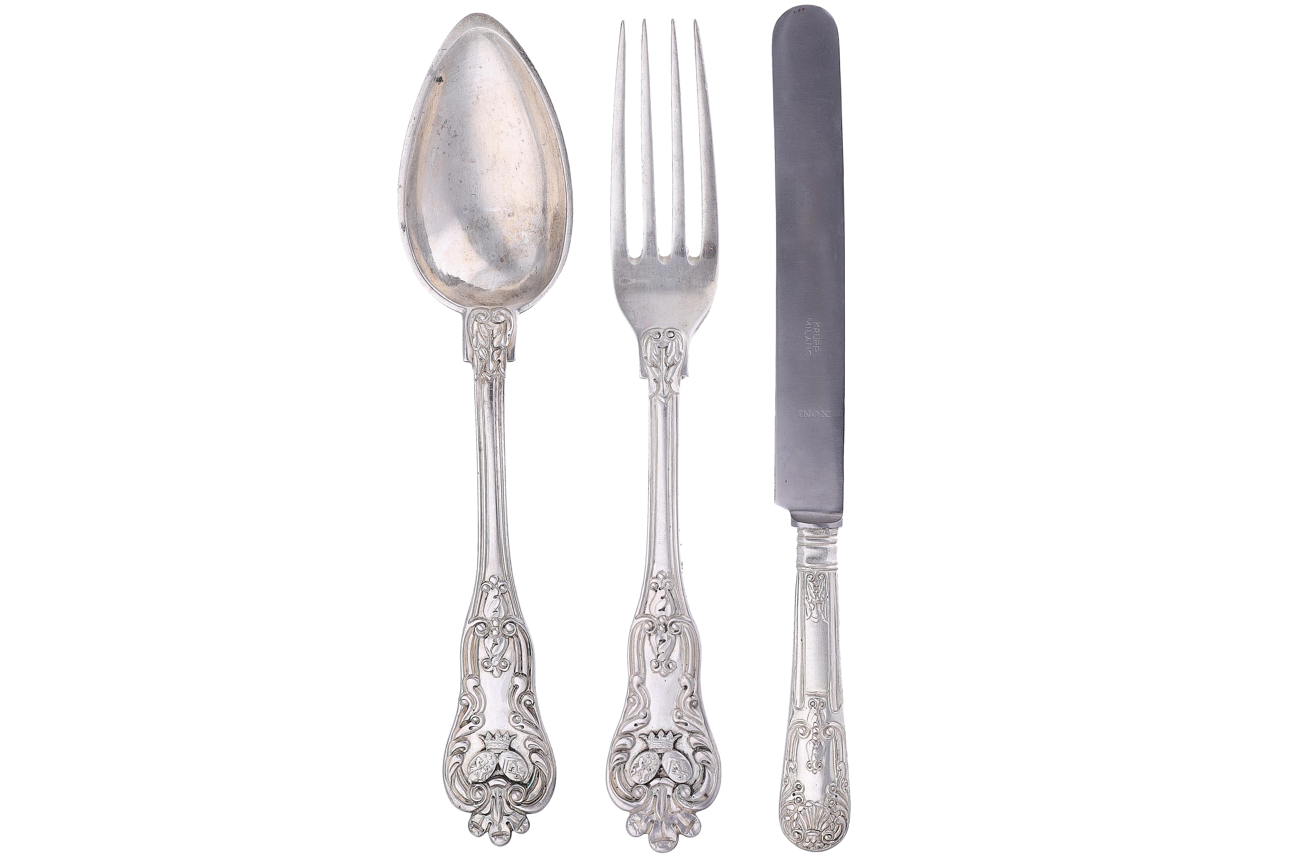 Servizio di posate in argento - Asta Preziosi Online