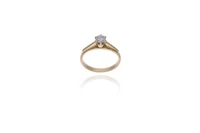 Anello con diamante - Asta Preziosi Online