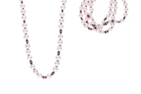 Parure di perle coltivate con diamanti, rubini e zaffiri - Asta Preziosi Online