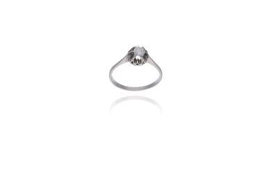 Anello con diamante - Asta Preziosi Online