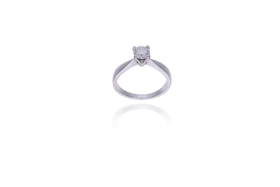 Anello con diamante - Asta Preziosi Online