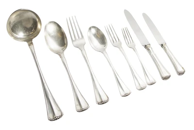Servizio di posate in argento - Asta Preziosi Online
