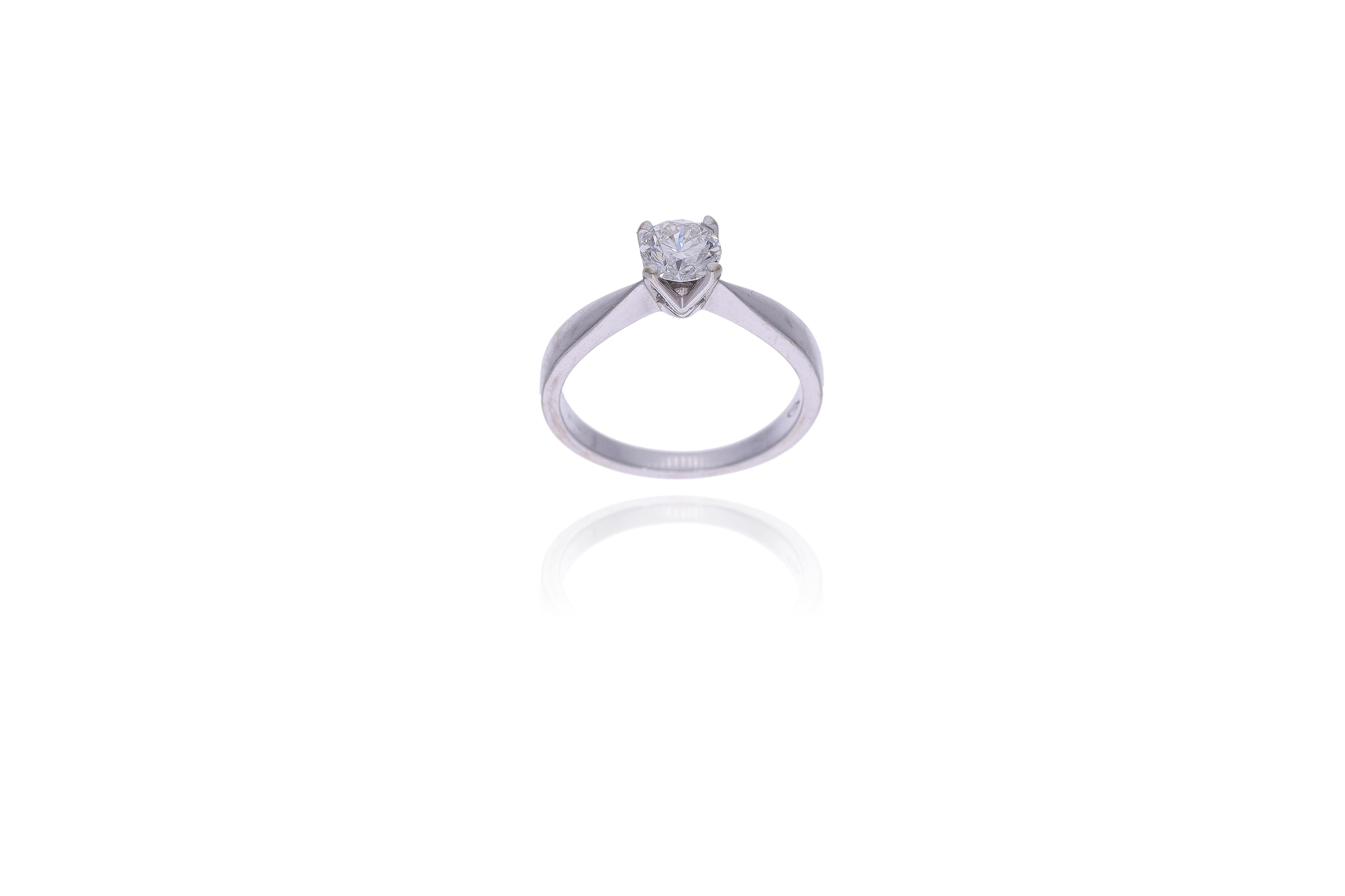 Anello con diamante - Asta Preziosi Online