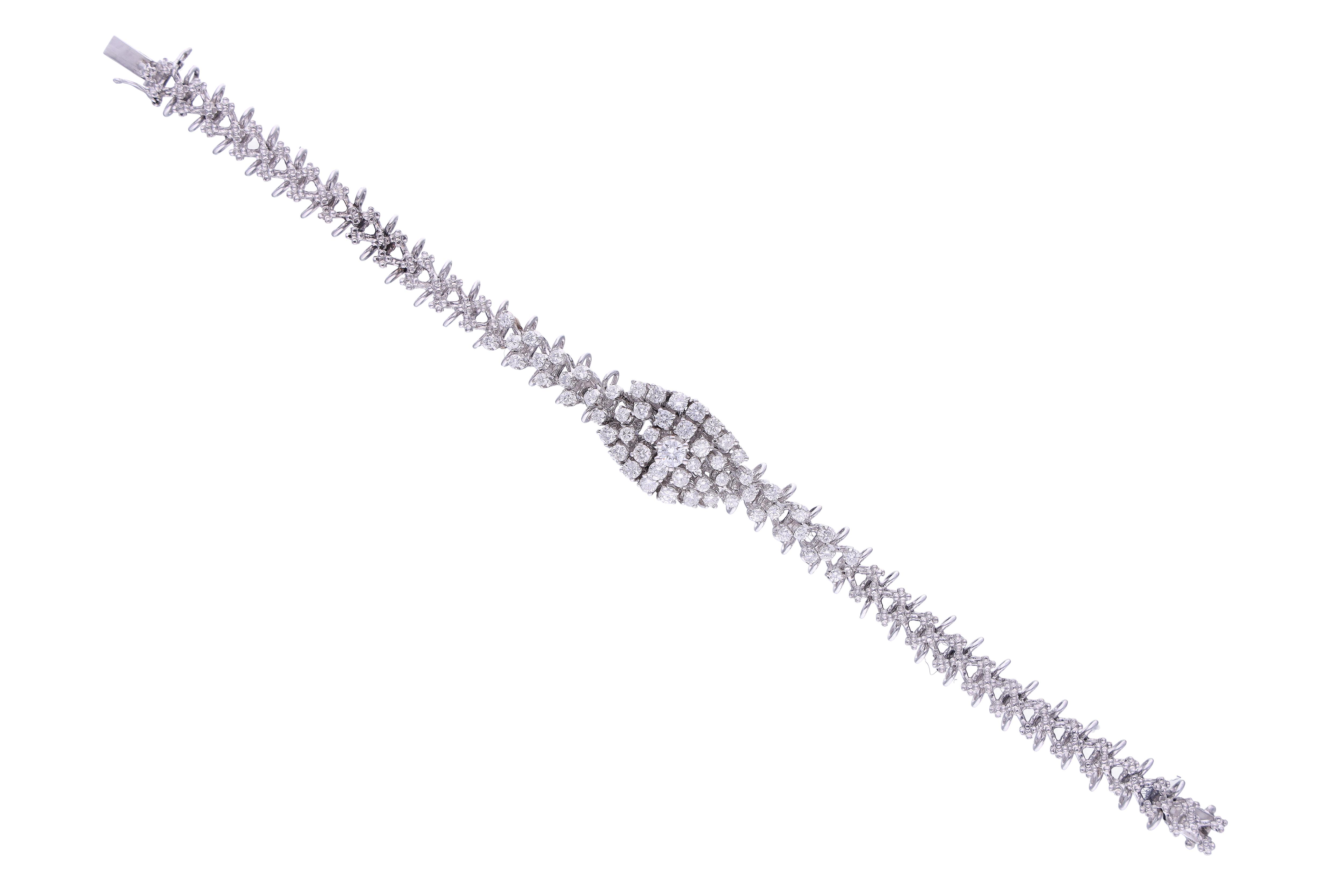 Bracciale con diamanti - Asta Preziosi Online