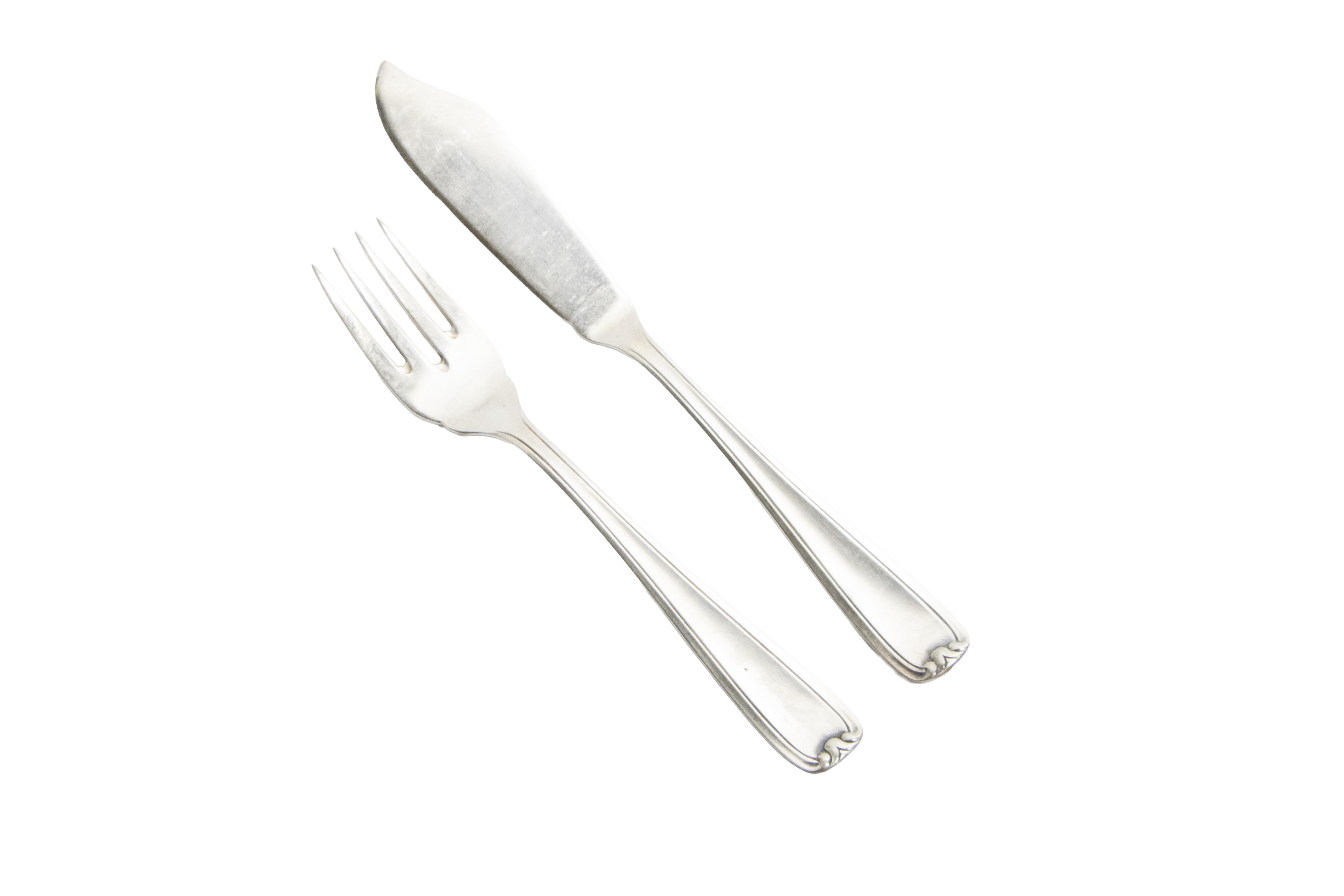 Servizio di posate da pesce - Asta Preziosi Online