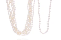 Collana e torchon di perle coltivate - Asta Preziosi Online