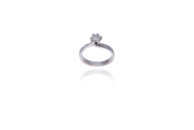 Anello con diamante - Asta Preziosi Online