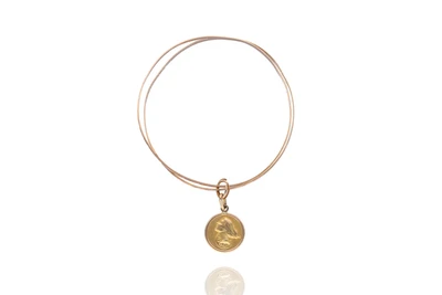 Bracciale con ciondolo in oro - Asta Preziosi Online