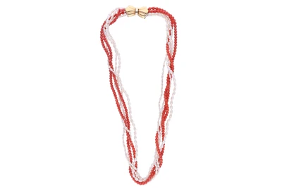 Collana di perle e coralli - Asta Preziosi Online