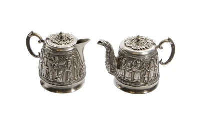 Due teiere in argento - Asta Preziosi Online