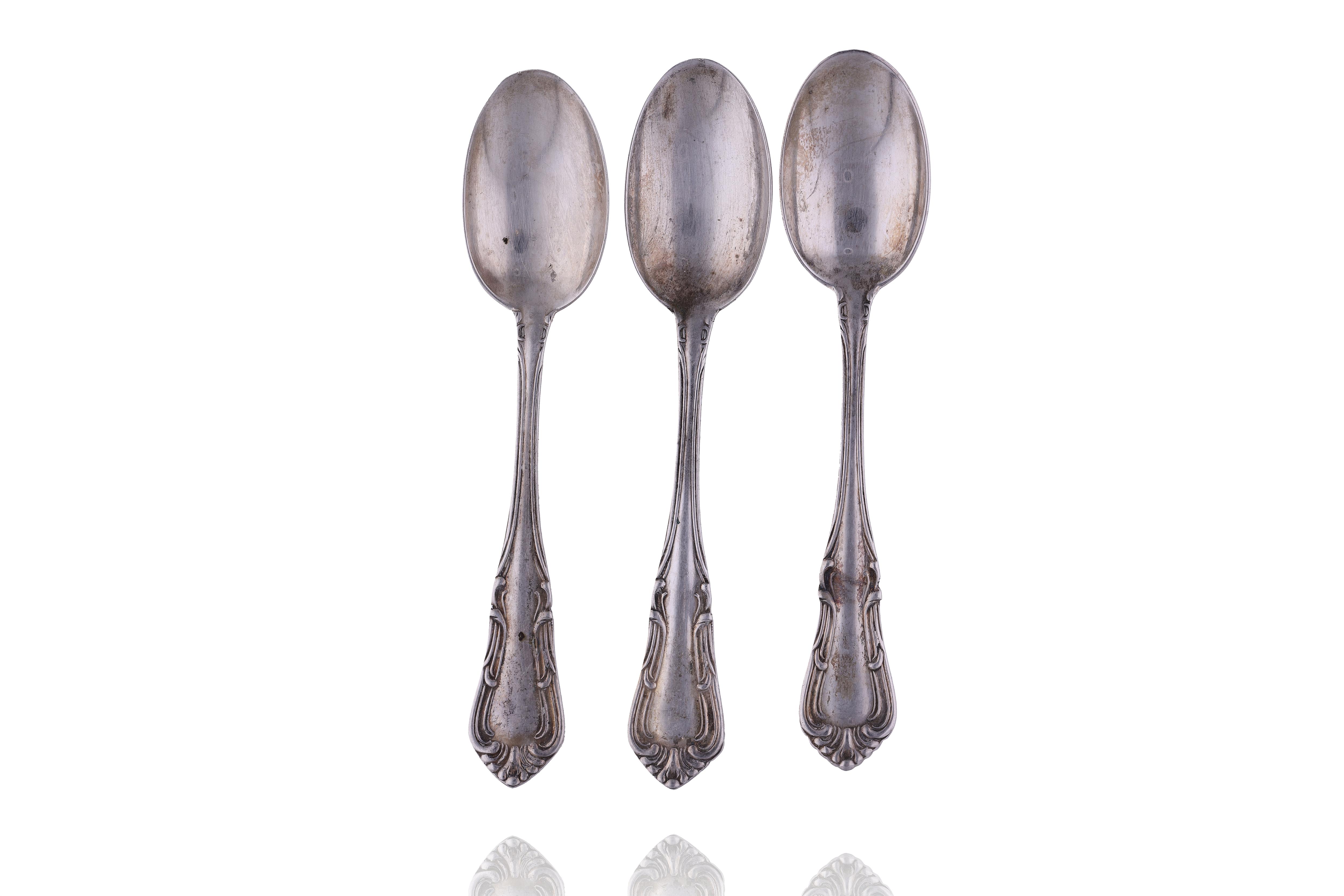 10 cucchiaini in argento - Asta Preziosi Online