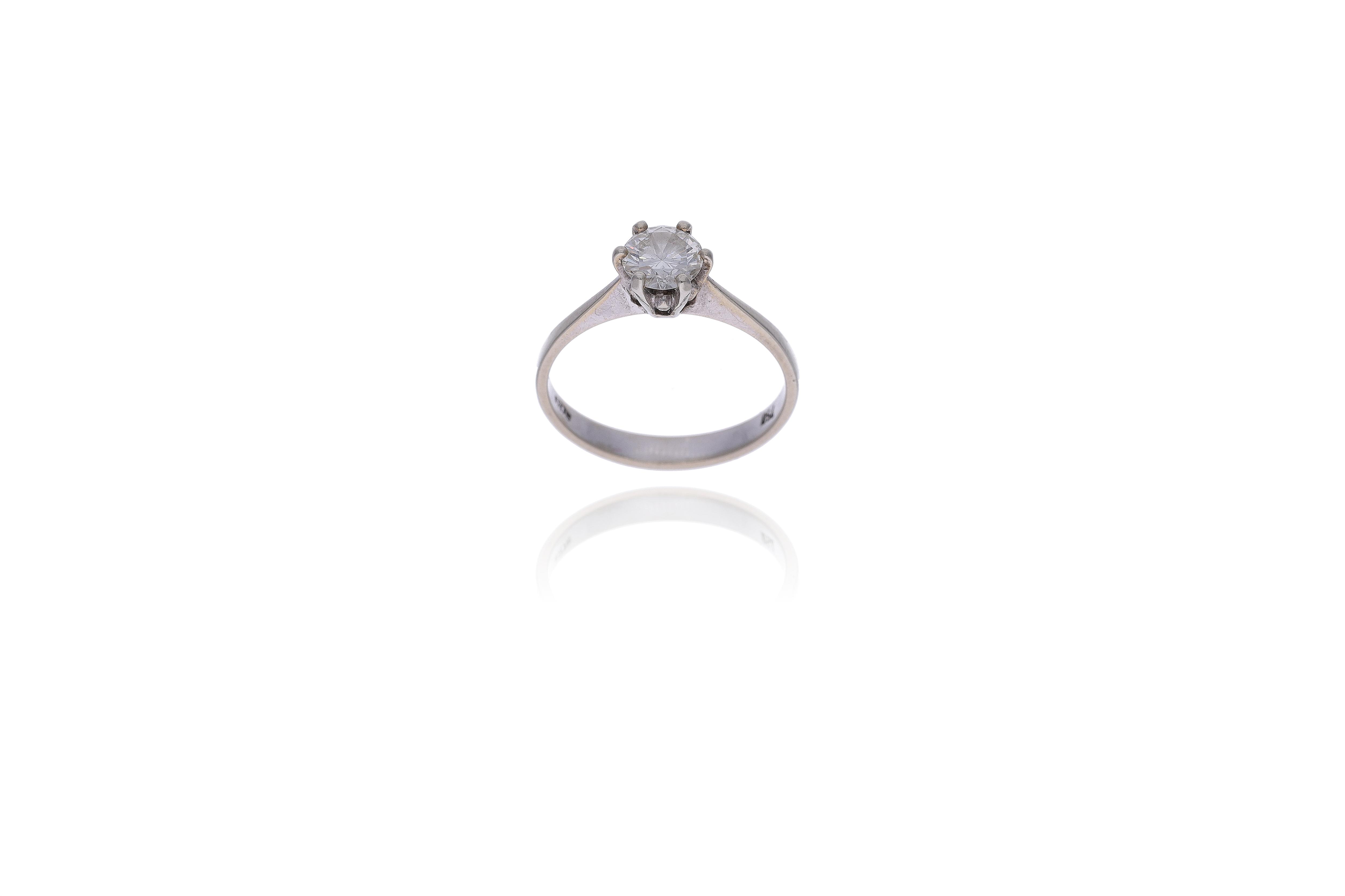 Anello con diamante - Asta Preziosi Online
