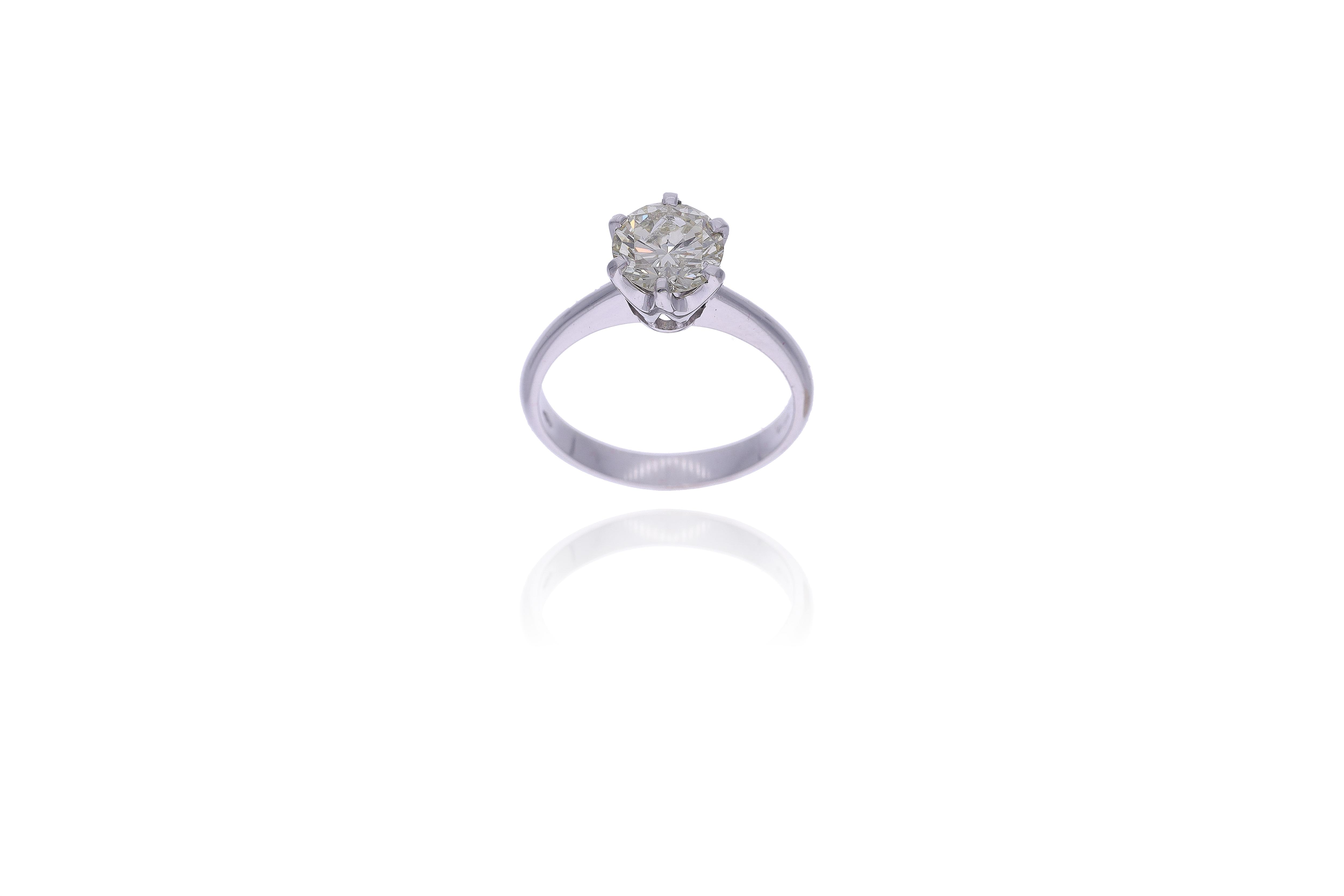 Anello con diamante - Asta Preziosi Online
