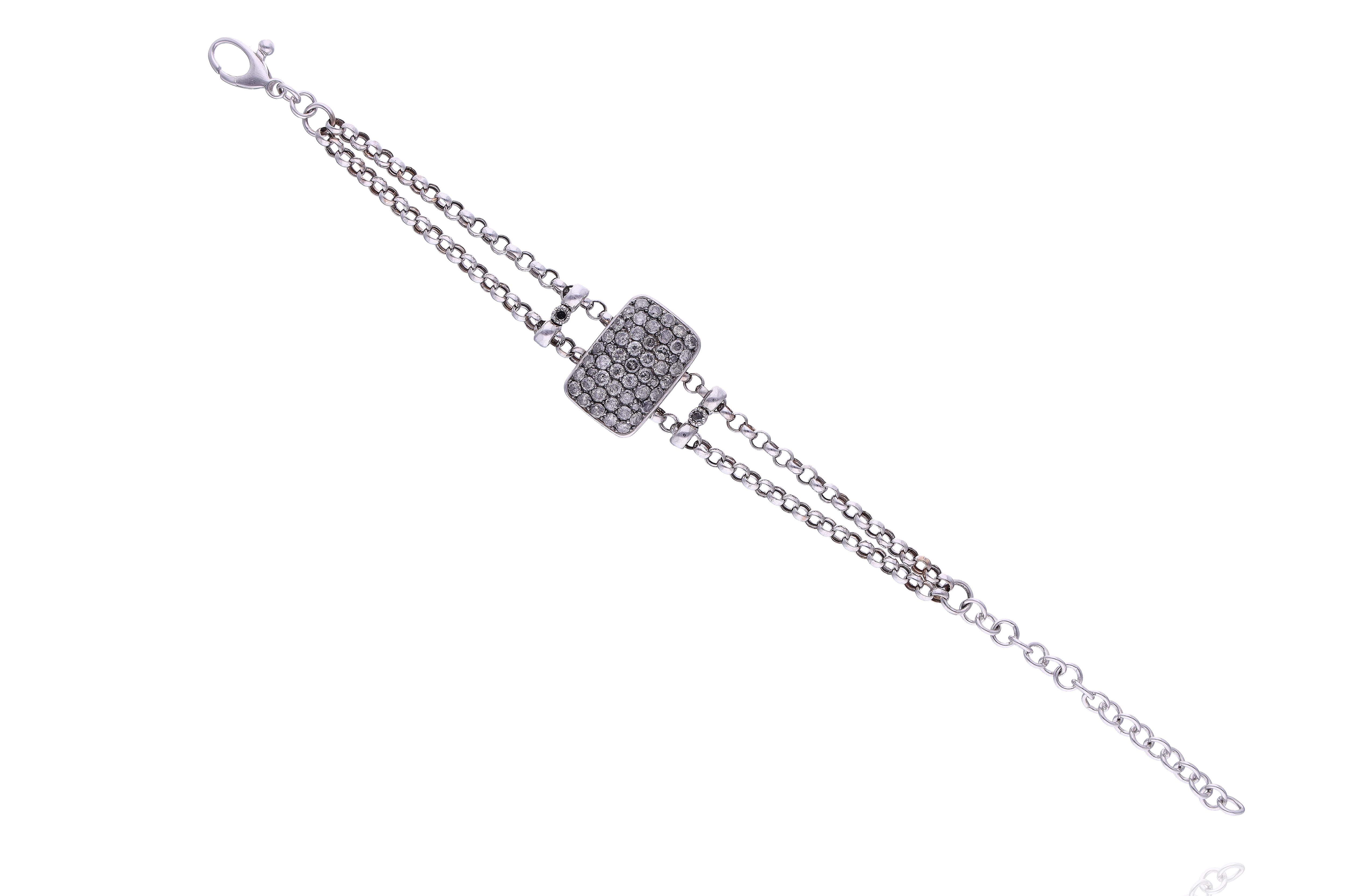 Bracciale con diamanti - Asta Preziosi Online