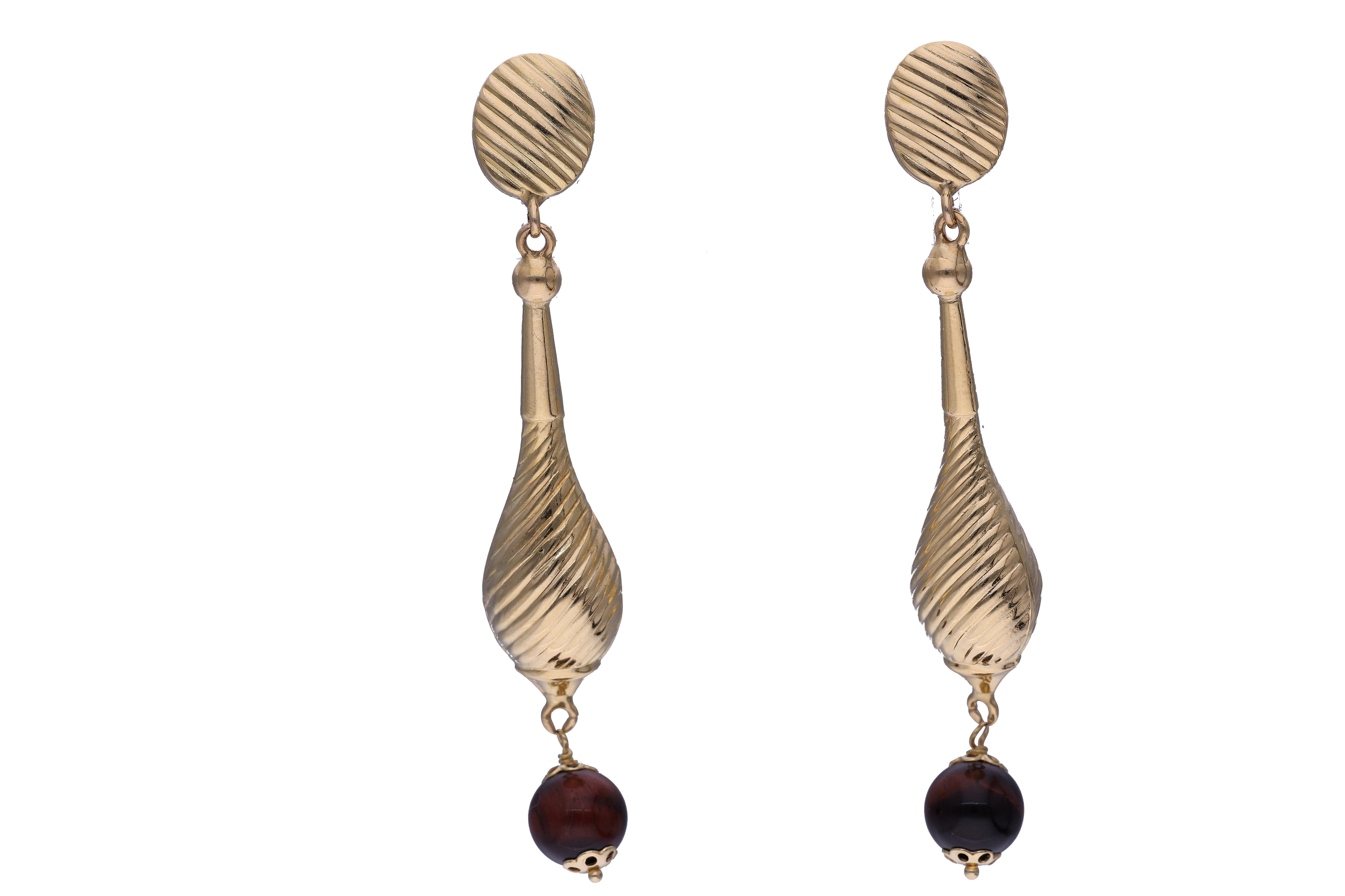 Orecchini con quarzi - Asta Preziosi Online