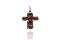 Ciondolo con granati - Asta Preziosi Online