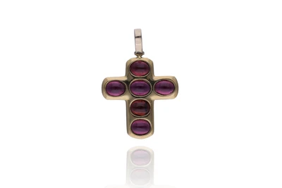 Ciondolo con granati - Asta Preziosi Online