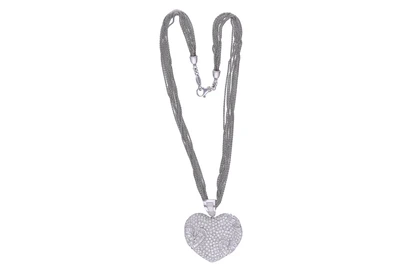 Collana con pendente con diamanti - Asta Preziosi Online