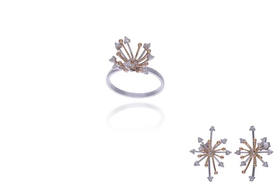 Parure con diamanti - Asta Preziosi Online