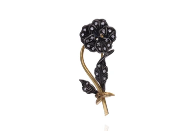 Spilla con diamanti - Asta Preziosi Online