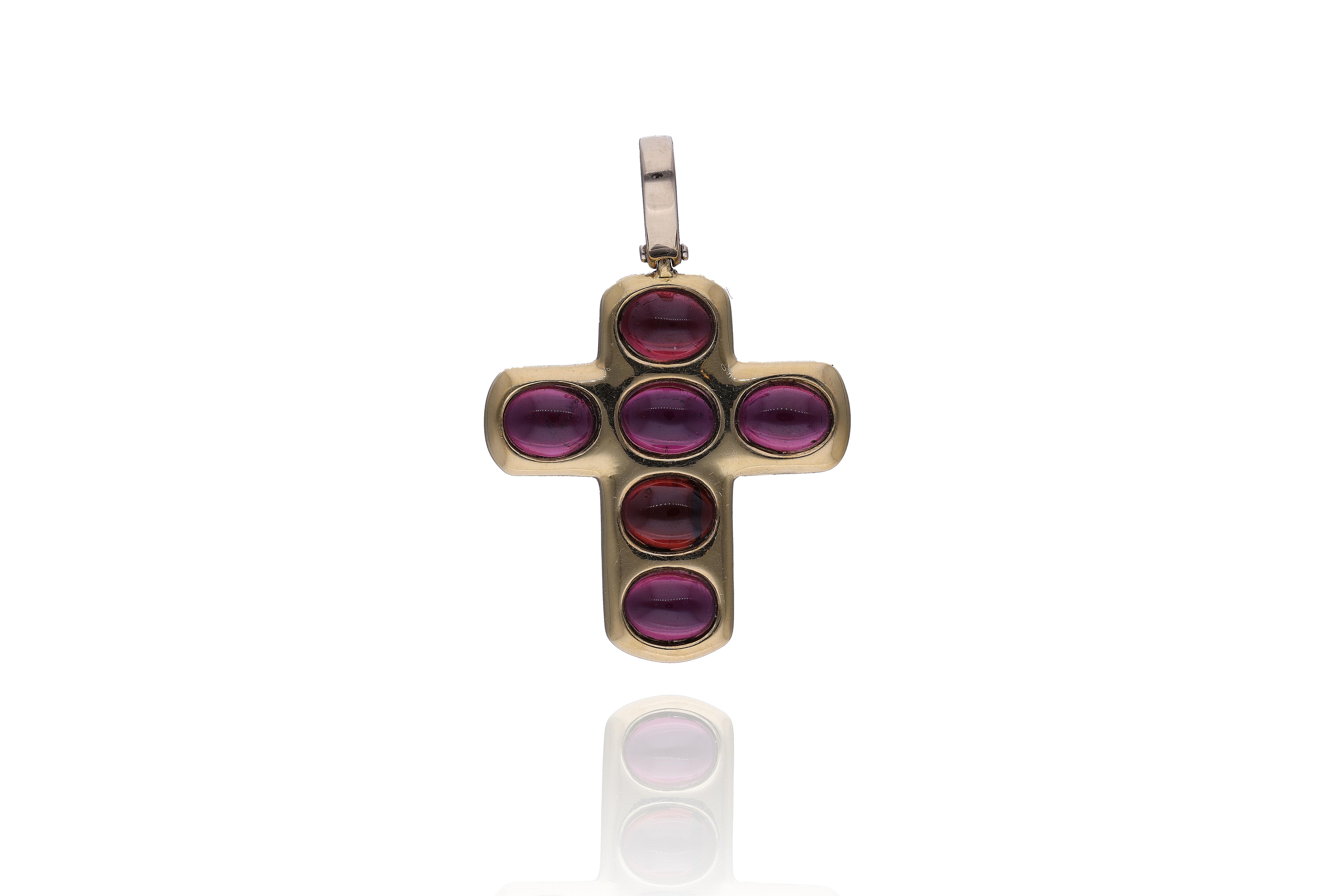 Ciondolo con granati - Asta Preziosi Online