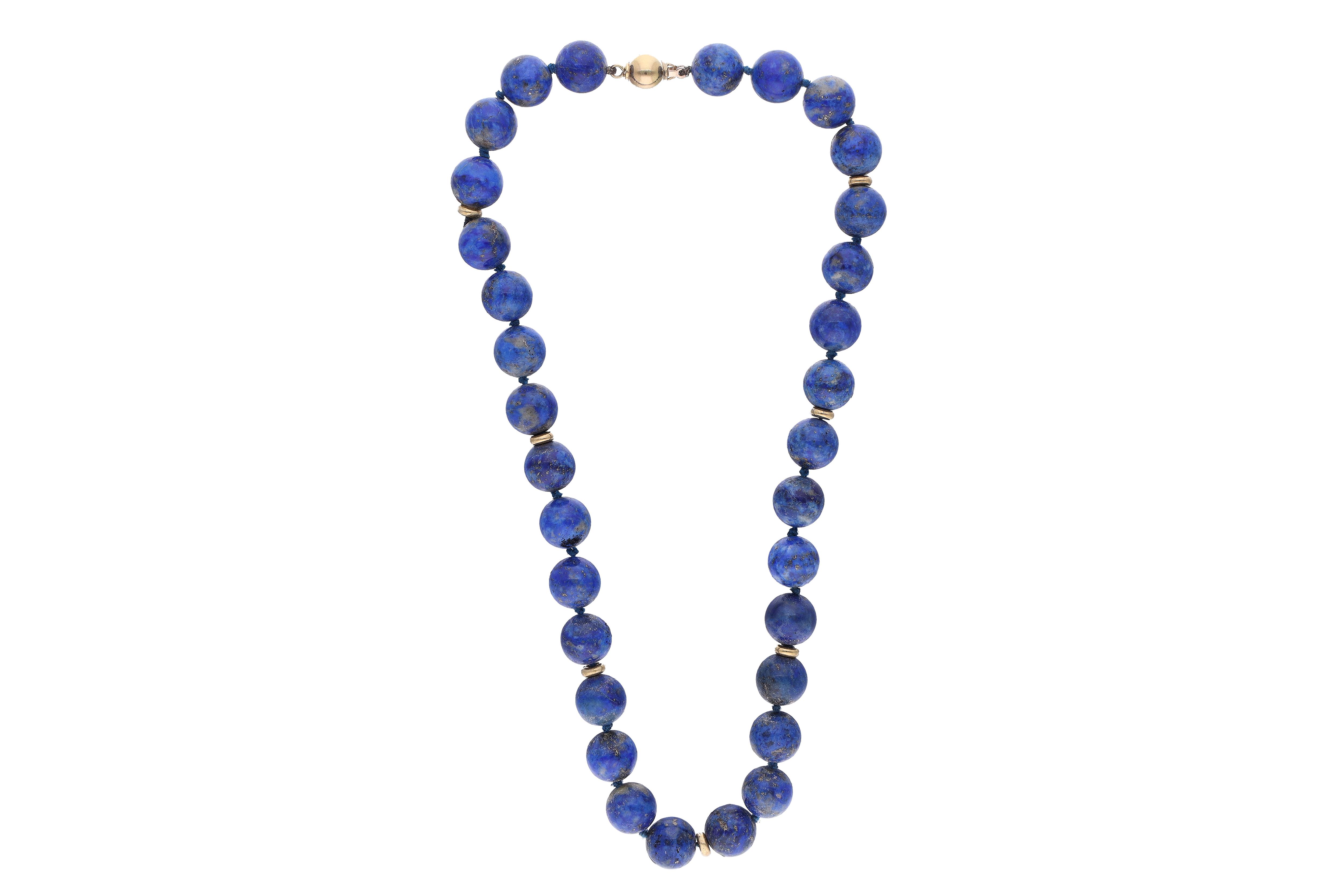 Collana di lapislazzuli - Asta Preziosi Online