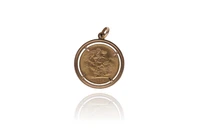 Ciondolo con sterlina inglese - Asta Preziosi Online