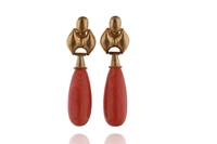 Orecchini con coralli - Asta Preziosi Online