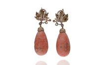 Paio di orecchini con coralli - Asta Preziosi Online