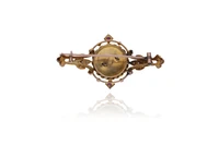 Spilla con smalto - Asta Preziosi Online