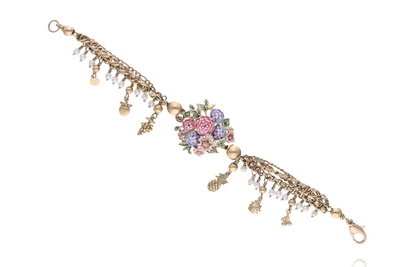 Rivalta, bracciale con smalti e perle coltivate - Asta Preziosi Online