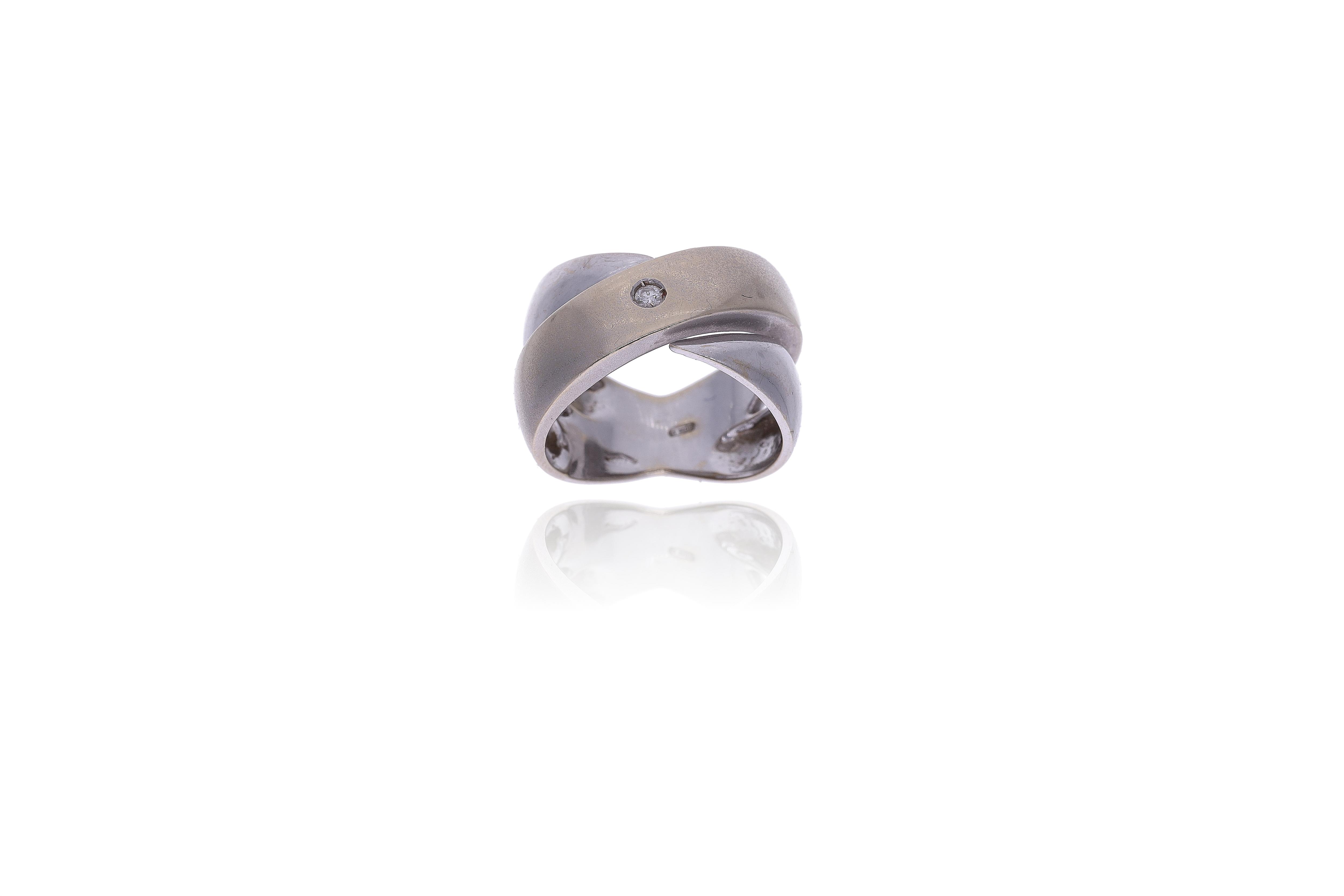Anello con diamante - Asta Preziosi Online