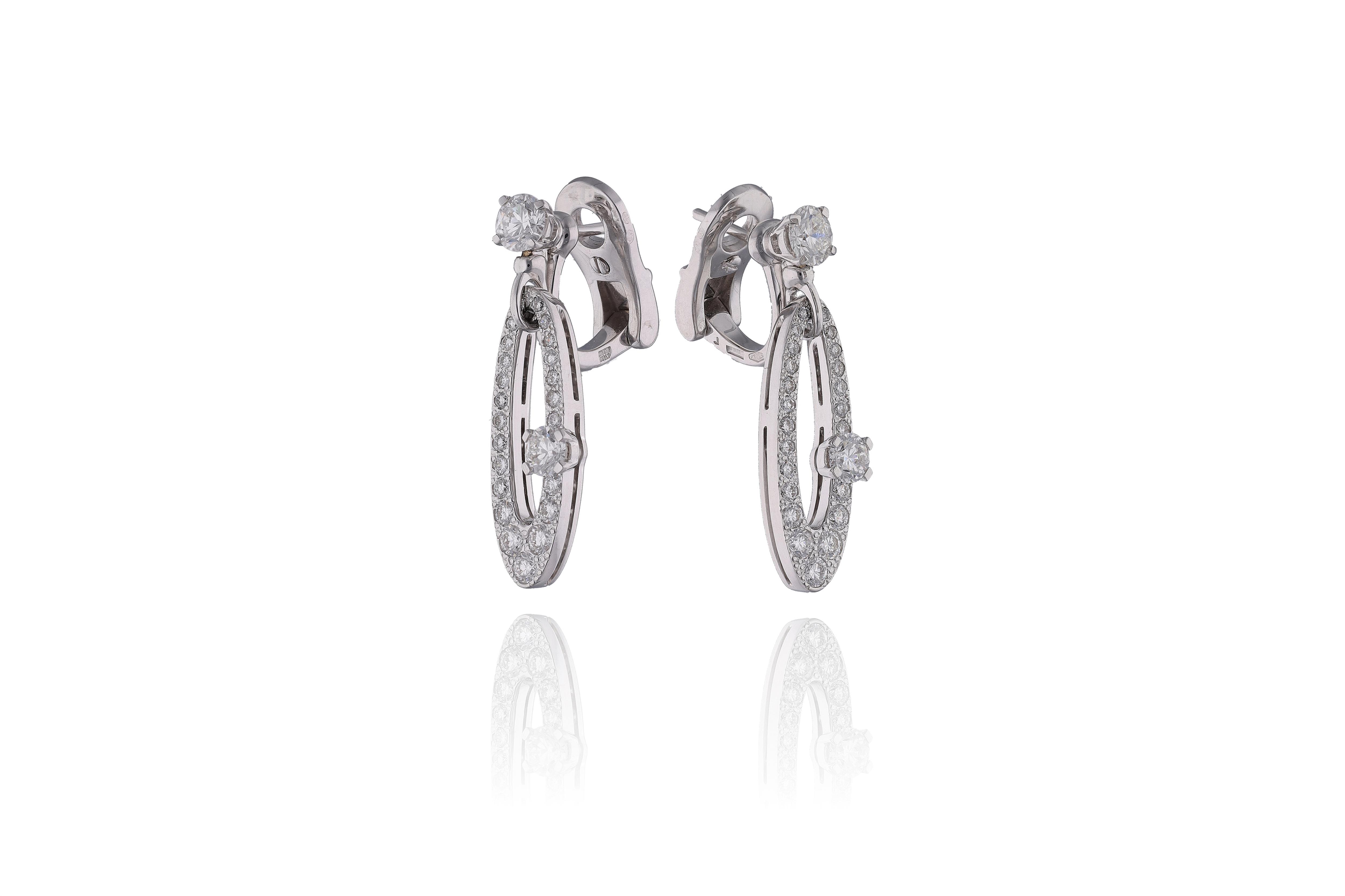 Bulgari, collezione Elysia, orecchini con diamanti - Asta Preziosi Online