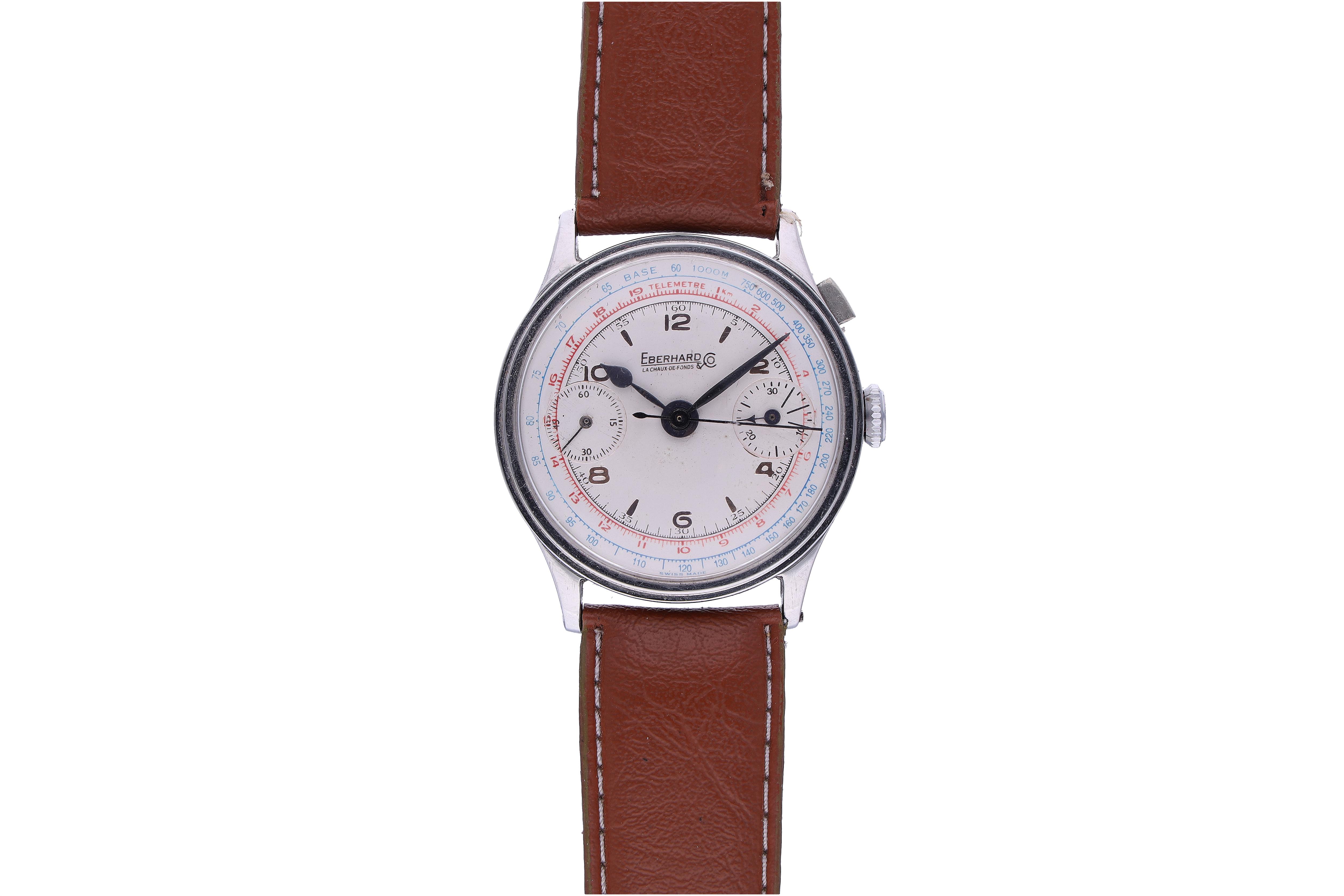 Eberhard, orologio in acciaio - Asta Preziosi Online