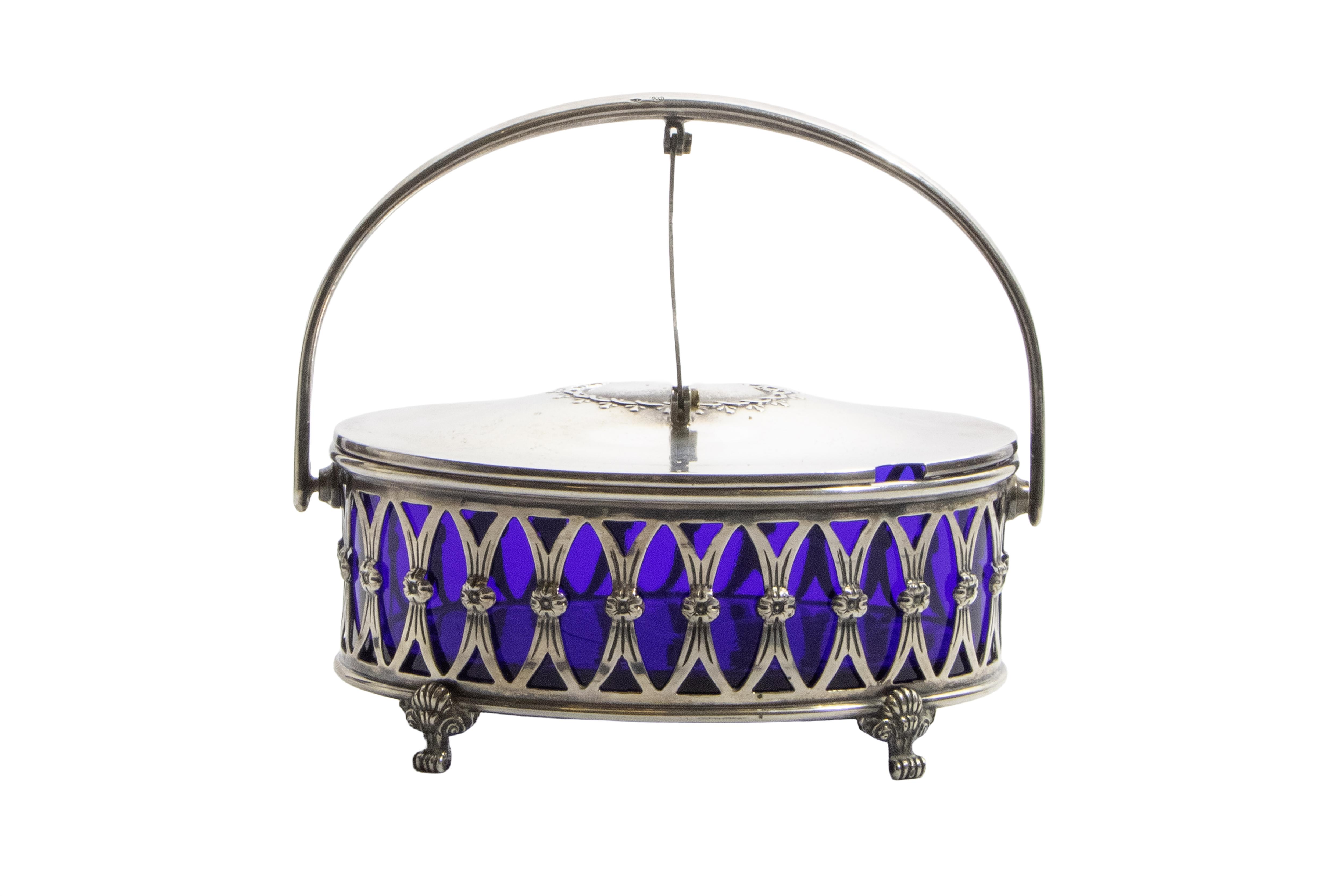 Formaggiera in argento - Asta Preziosi Online