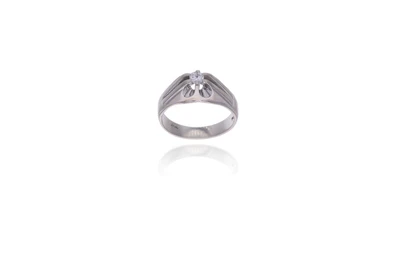 Anello con diamante - Asta Preziosi Online