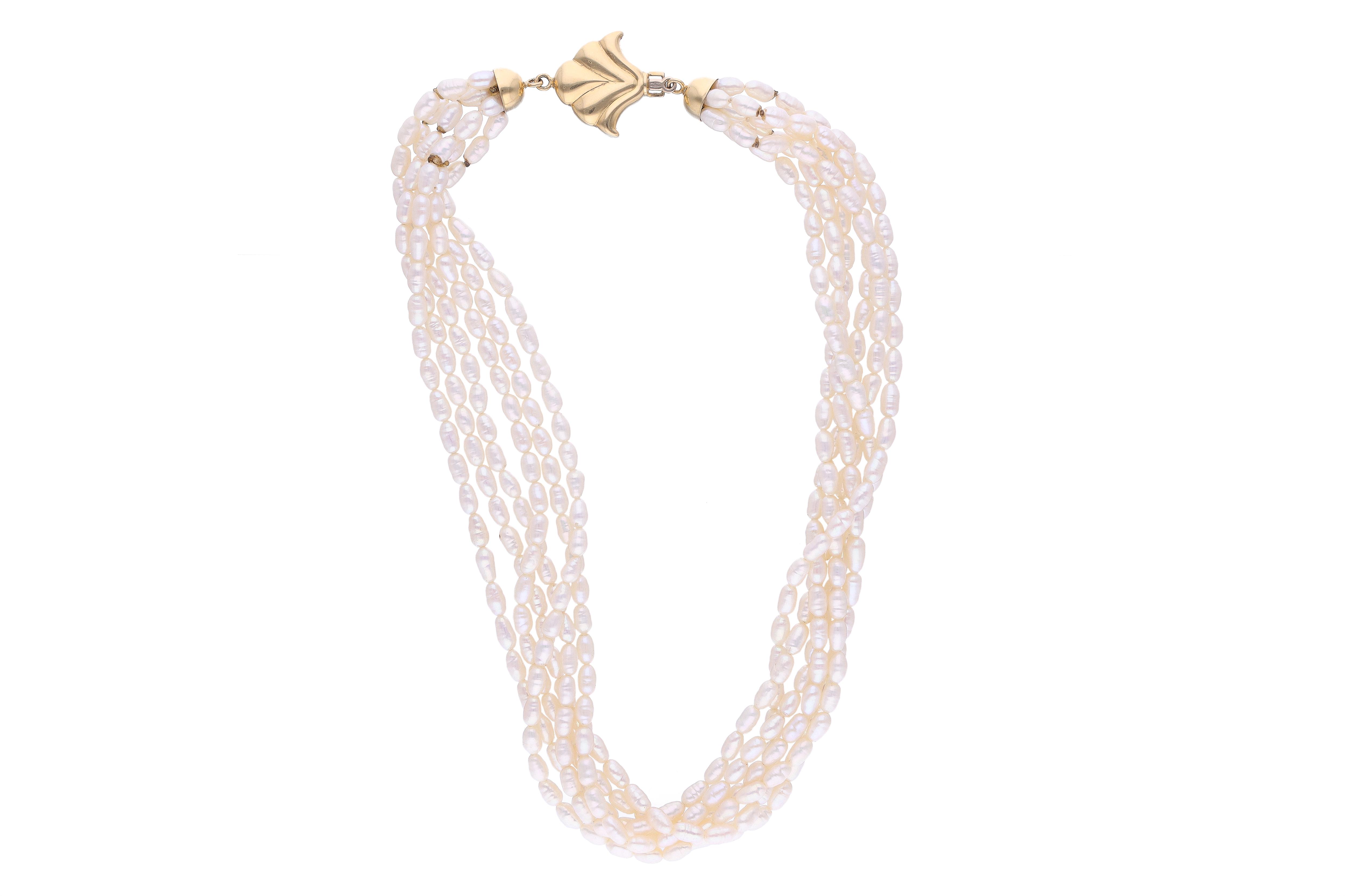 Collana di perle coltivate - Asta Preziosi Online