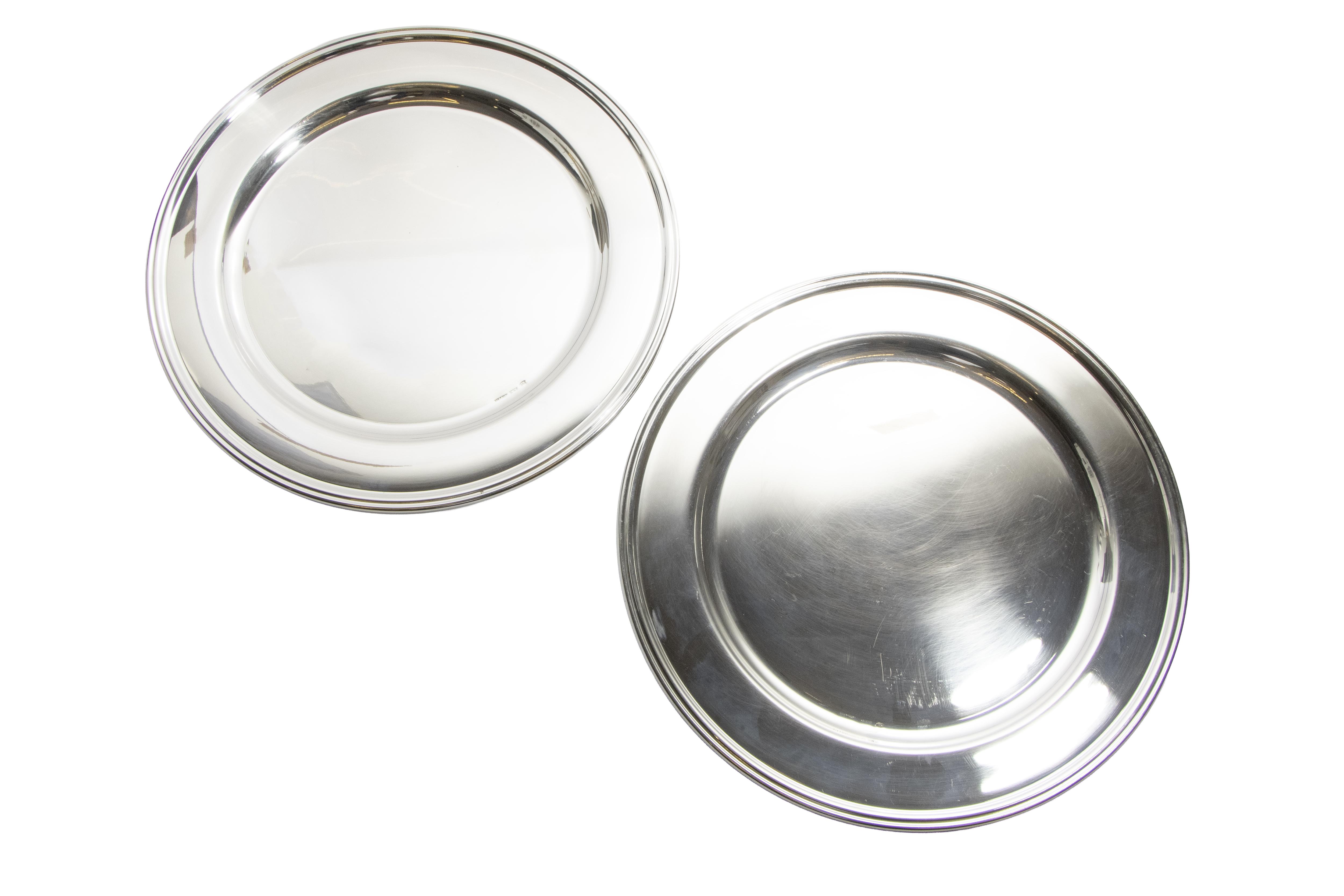 Sei sottopiatti in argento - Asta Preziosi Online