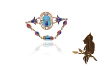 Bracciale e spilla con pietre e coralli - Asta Preziosi Online