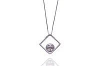 Collana con ciondolo con perla coltivata e pietre - Asta Preziosi Online