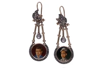 Orecchini con diamanti - Asta Preziosi Online