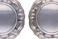 Sei piattini da dolce in argento - Asta Preziosi Online