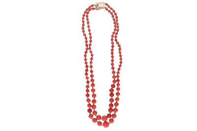 Collana di corallo - Asta Preziosi Online