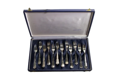 Dodici forchettine in argento - Asta Preziosi Online