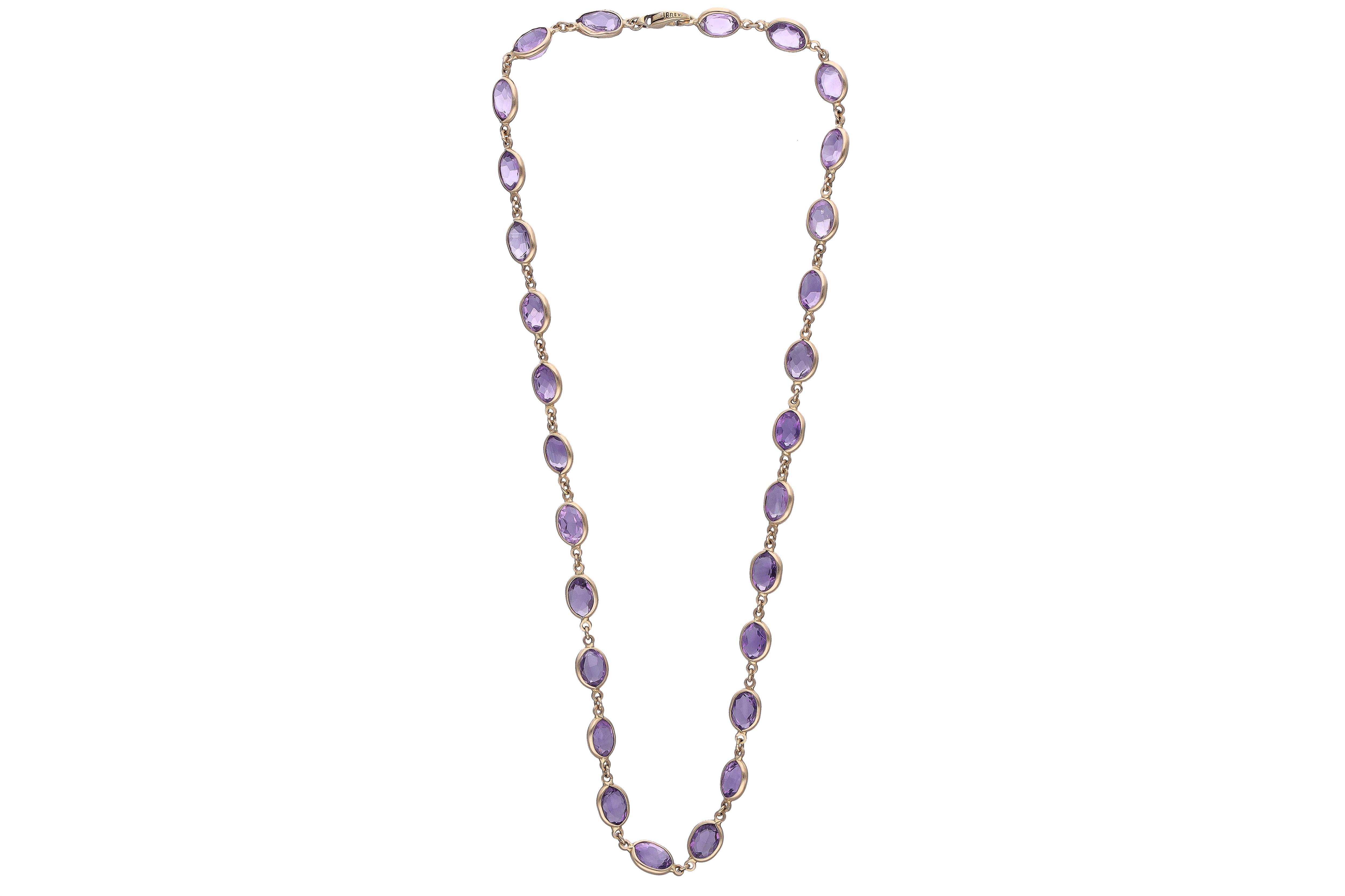 Collana con ametiste - Asta Preziosi Online