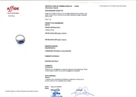 Anello con zaffiro, diamante e zircone naturale - Asta Preziosi Online