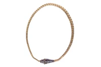 Collana con diamanti, smalti e pietre - Asta Preziosi Online